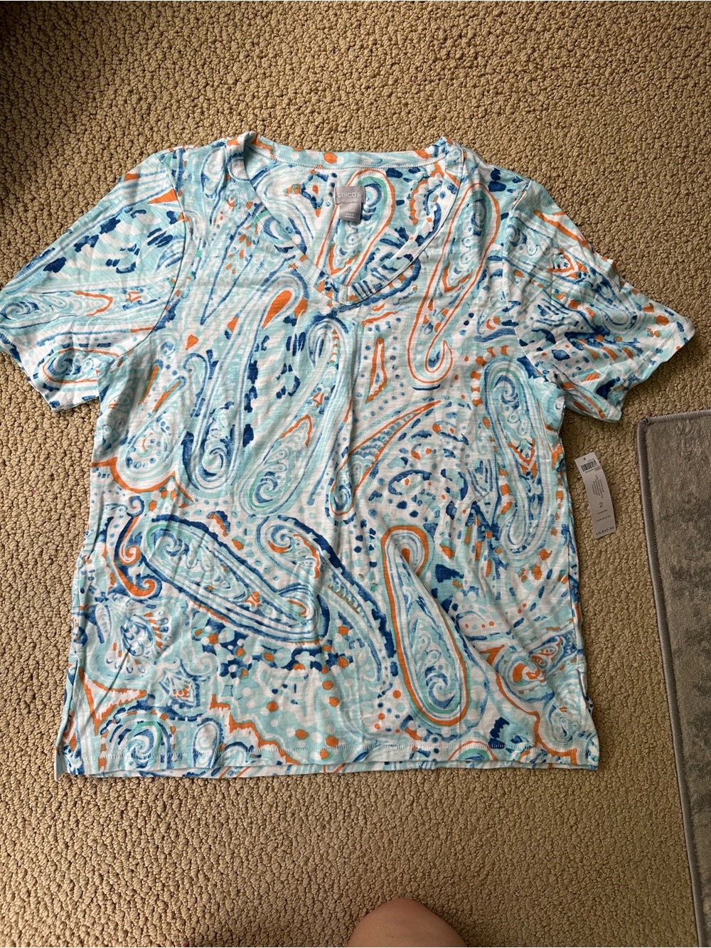 Chico’s Women’s V-Neck Tshirt